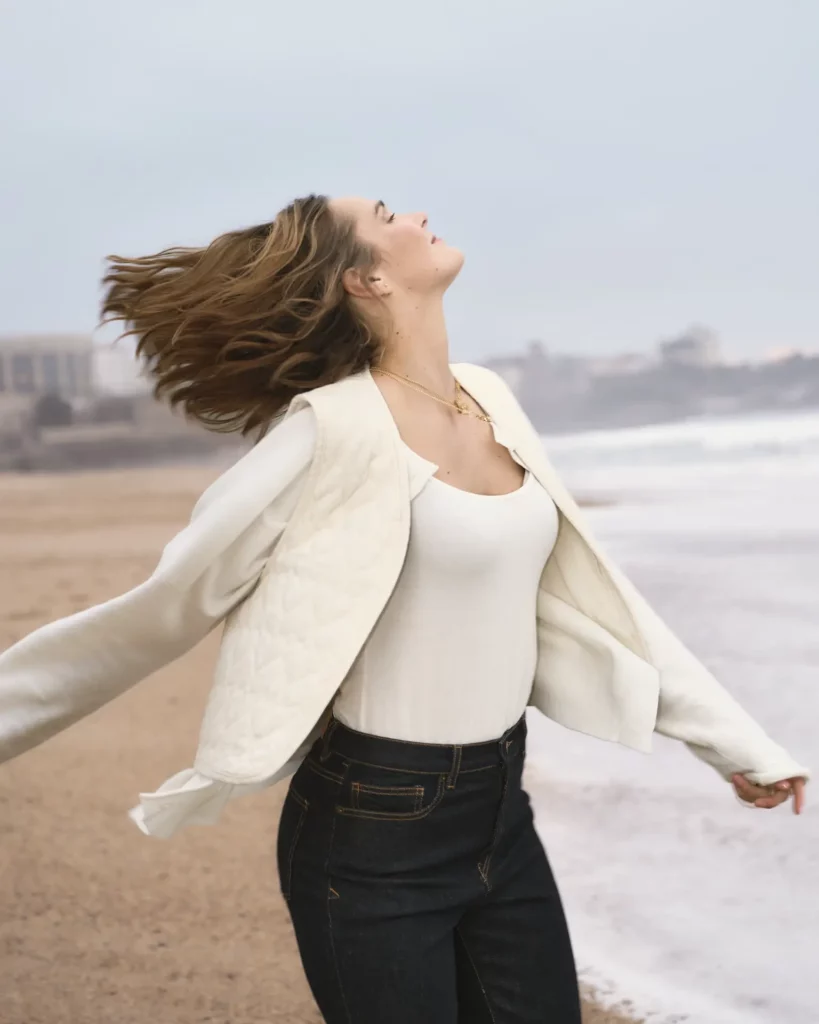 Camille Lou - Campagne Photo Clarins